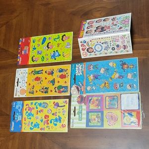 Vintage Sandylion Stickers & M Teen Tattoo / Nail decals